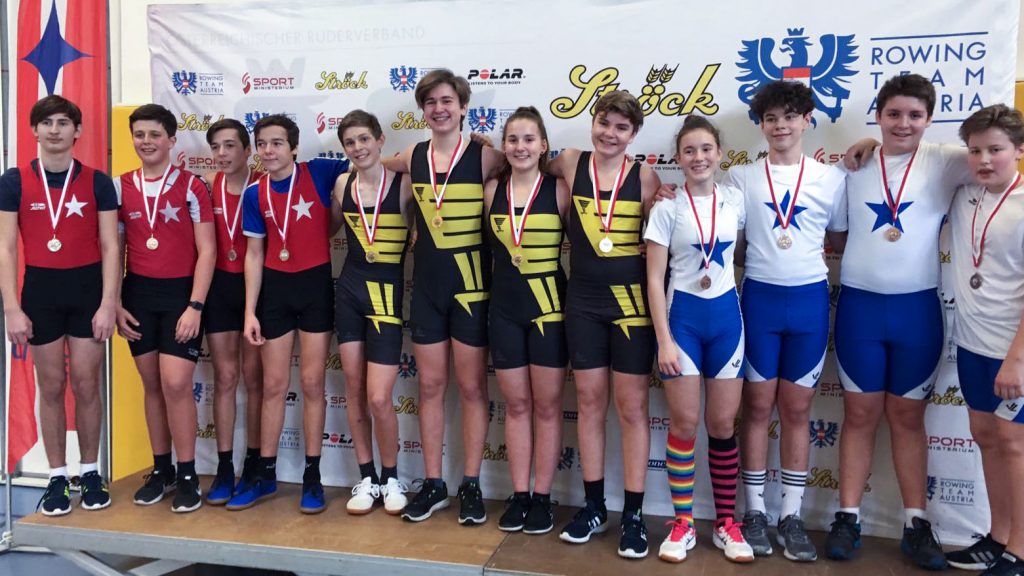 30. Indoor Meisterschaften 2019 | Siegerehrung Team Bewerb Schüler