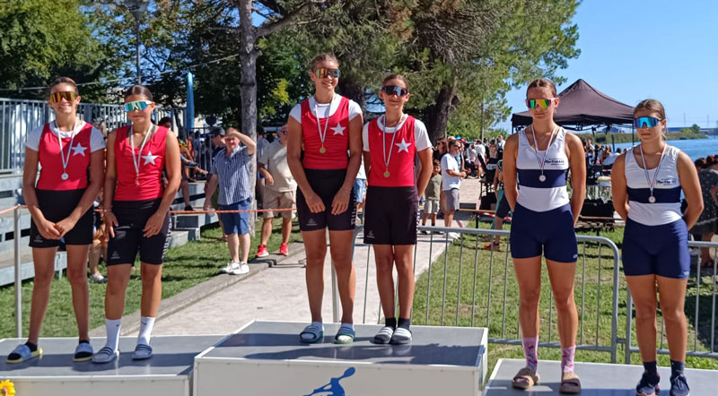 San-Giorgio.-31.08.2025–Schülerinnen-Doppelzweier,-Gold.-Lilo-Hager,-Sophia-Bernthaler