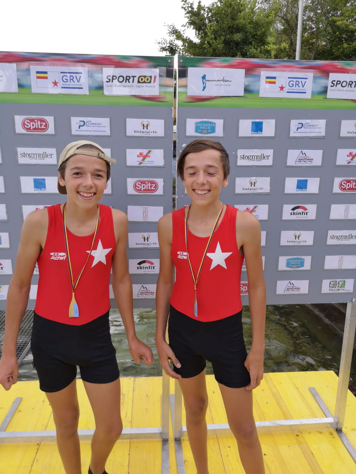 Traunseeregatta Gmunden 2018 | 4er | Zwanziger Zwillinge | Siegerehrung Traunseeregatta Gmunden 2018 | 4er | Zwanziger Zwillinge | Siegerehrung