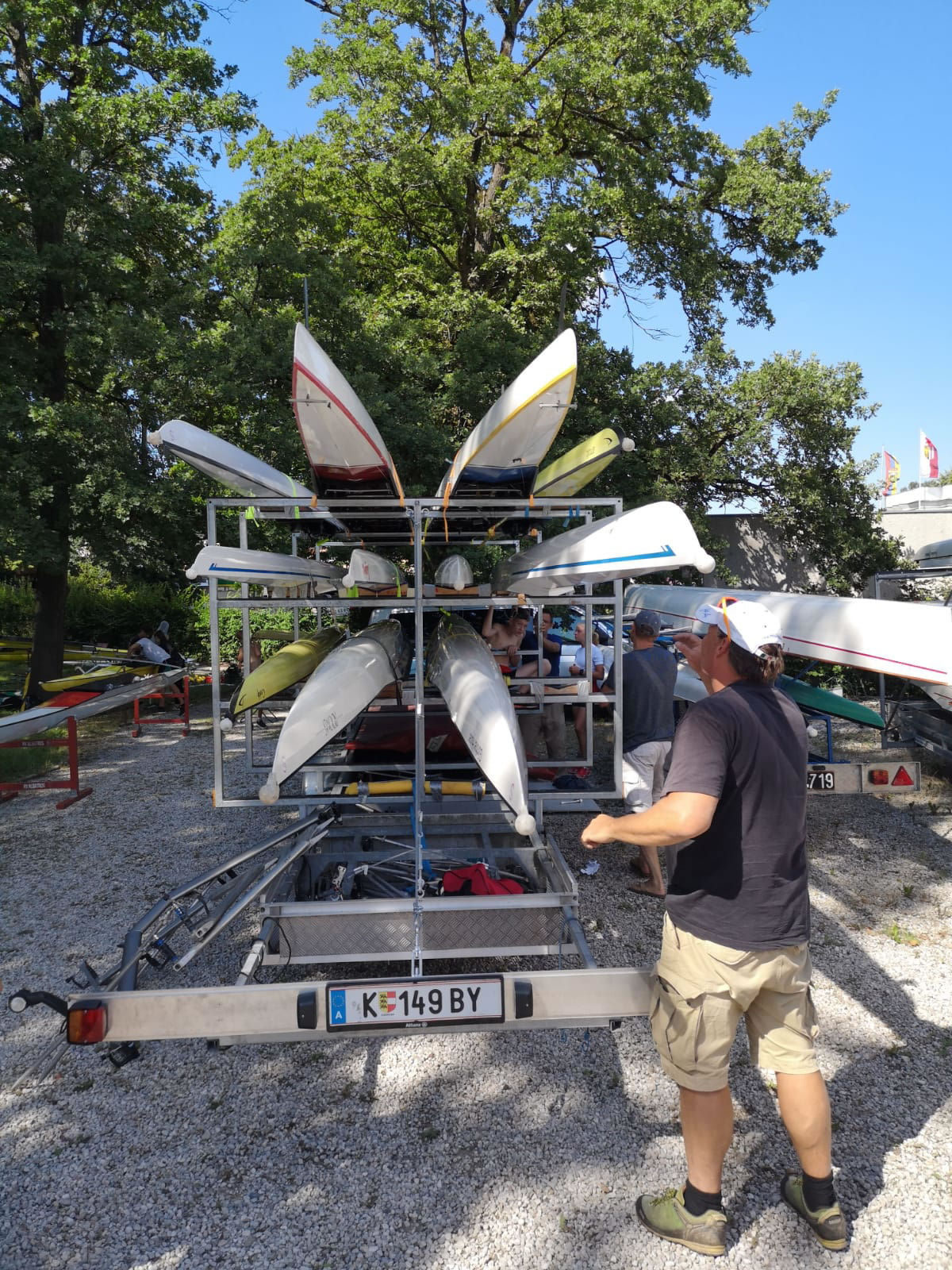 Traunseeregatta Gmunden 2018 | Heimreise-Vorbereitungen Traunseeregatta Gmunden 2018 | Heimreise-Vorbereitungen